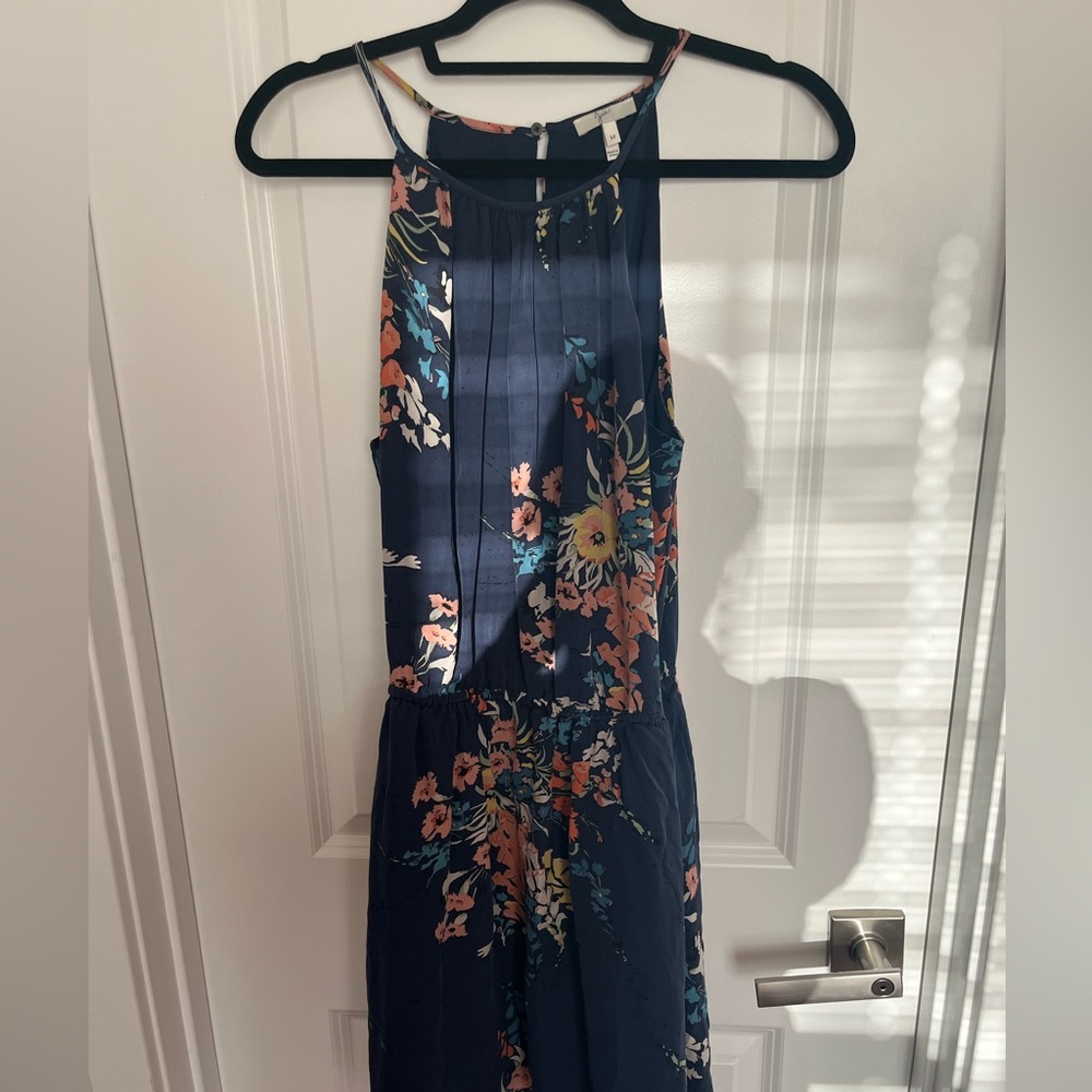 Joie Navy and Multicolor Floral dress